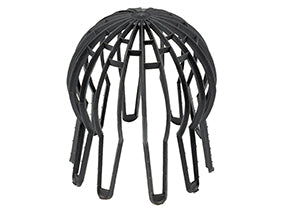 KANION Koszyczek do leja spustowego 130 mm czerń