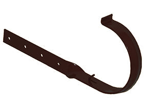 KANION Uchwyt rynny stalowy skręcany 160 mm brązowy