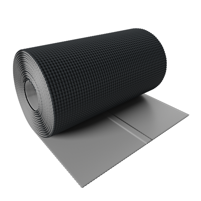 Taśma kominowa aluminiowa COROMIN Alu tłoczona 300mm/5mb antracyt