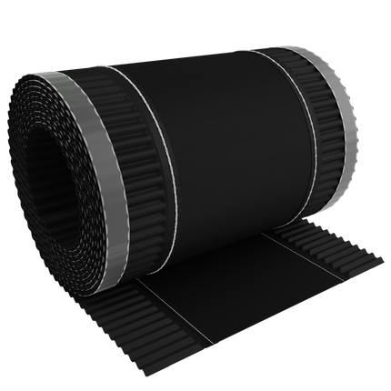 Taśma kalenicowa Corovent 310mm x 5m czarny