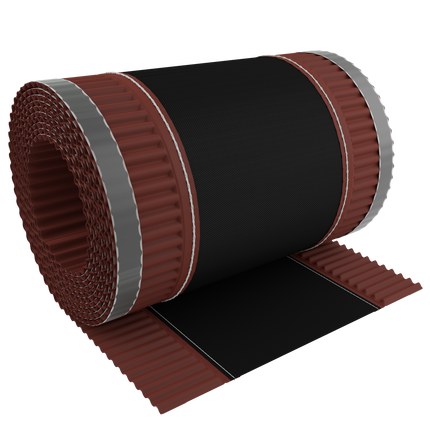 Taśma kalenicowa Corovent 310mm x 5m kasztan