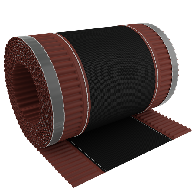 Taśma kalenicowa Corovent 310mm x 5m kasztan