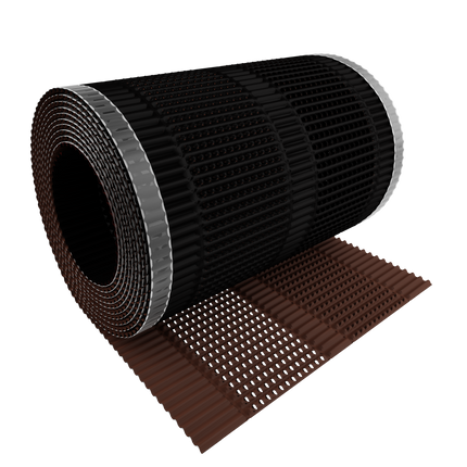 Taśma kalenicowa Corovent M 300mm x 5m brąz