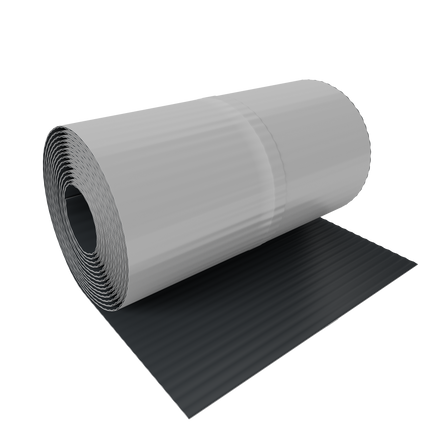 Taśma kominowa ołowiana COROMIN PB plisowana 300mm/5mb antracyt