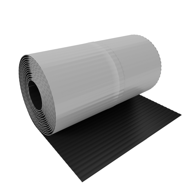 Taśma kominowa ołowiana COROMIN PB plisowana 300mm/5mb czarny