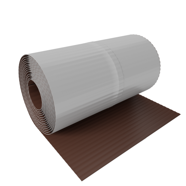 Taśma kominowa ołowiana COROMIN PB plisowana 300mm/5mb brąz