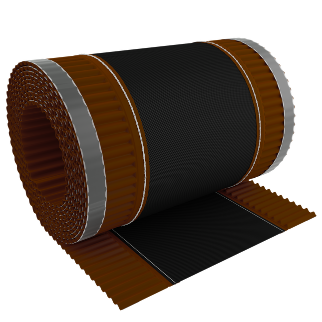 Taśma kalenicowa Corovent 390mm x 5m cegła