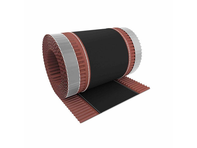 Taśma kalenicowa Corovent 390mm x 5m brąz ciemny
