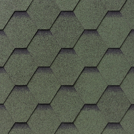 Gont bitumiczny IKO Superglass Hex 03 zielony