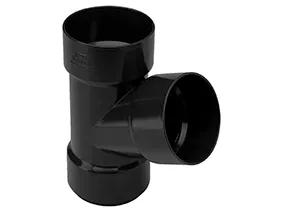 KANION Trójnik dwukielichowy 110/110 x 67 mm czerń