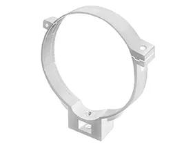 KANION Uchwyt rury 90 mm biały