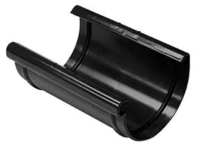 KANION Złączka rynny 70 mm czerń