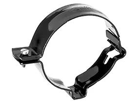 KANION Uchwyt rury stalowy uniwersalny 50 mm grafit