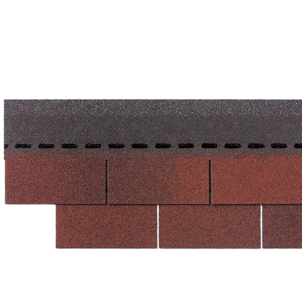 Gont bitumiczny IKO Superglass 3T 55 Riviera Red – czerwony