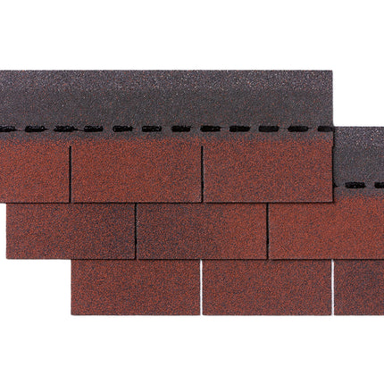 Gont bitumiczny IKO Superglass 3T 55 Riviera Red – czerwony