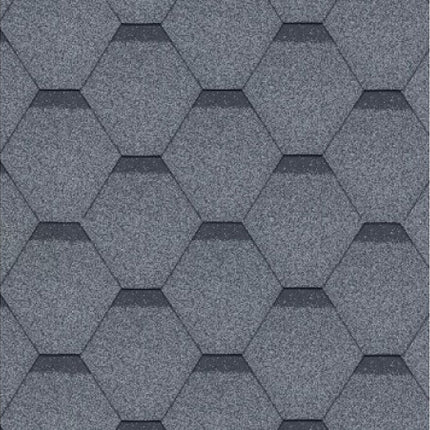 Gont bitumiczny MIDA FORCE HEXAGONAL szary