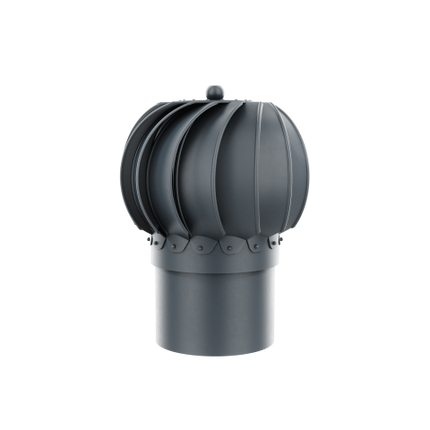 Nasada kominowa obrotowa FLATLINE ROTO kulista bez kryzy fi 150 mm