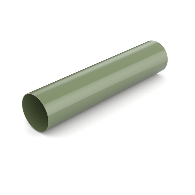 BRYZA PVC Rura spustowa 90 mm 3 m zieleń
