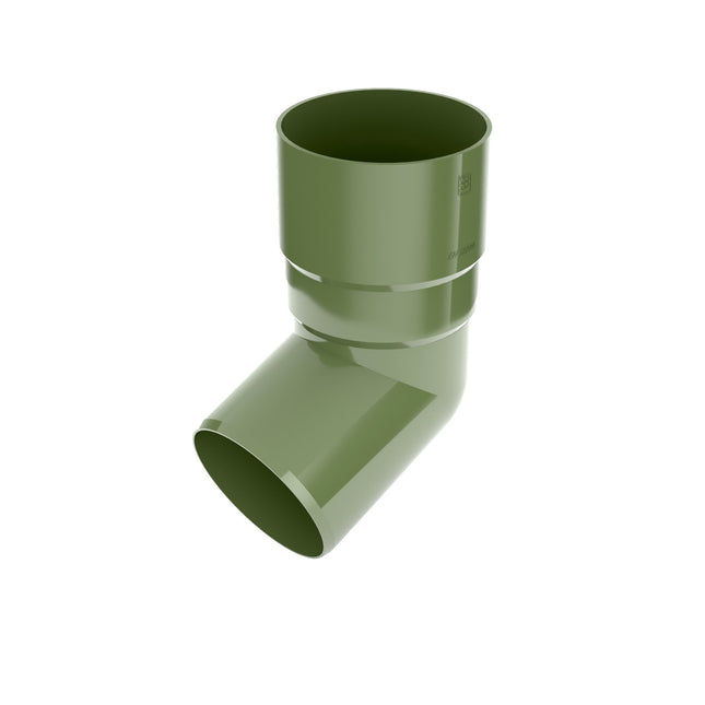 BRYZA PVC Kolano 90 mm zieleń