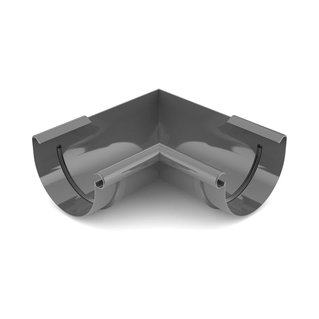 BRYZA PVC Narożnik wewnętrzny 125 mm grafit