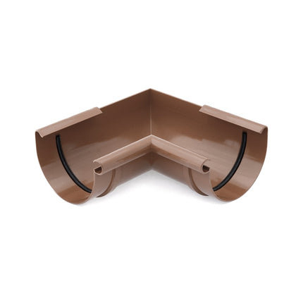 BRYZA PVC Narożnik wewnętrzny 100 mm brąz