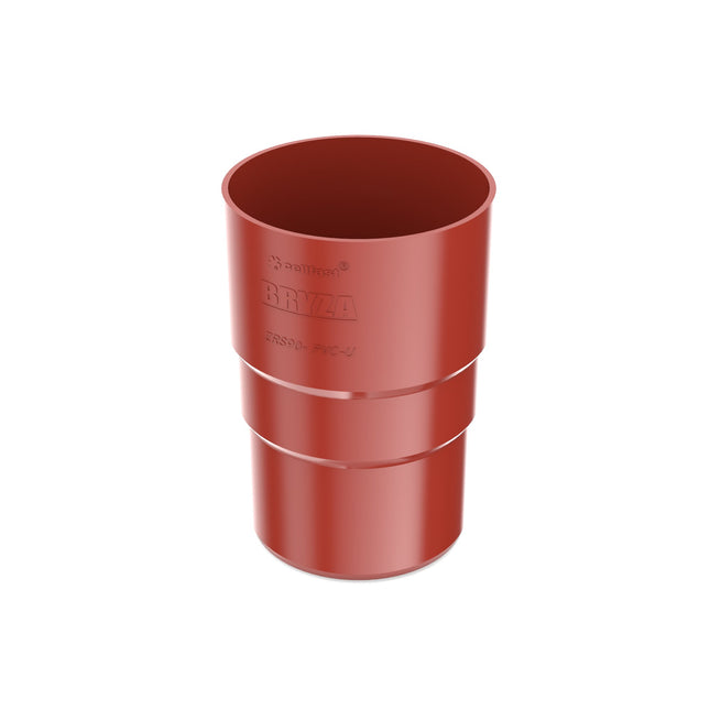 BRYZA PVC Złączka rury spustowej 110 mm czerwony