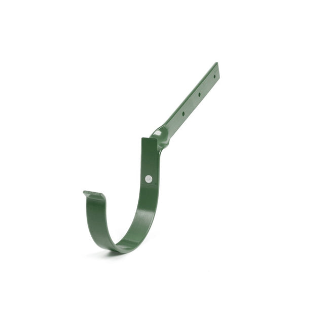 BRYZA PVC Hak rynnowy skręcony 75 mm zieleń