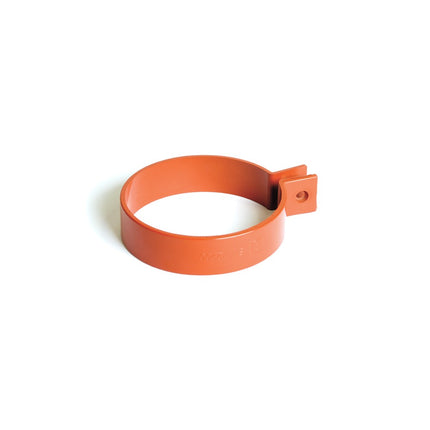 BRYZA PVC Obejma metalowa 90 mm cegła