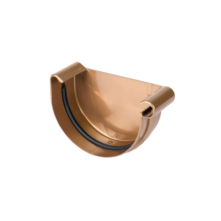 BRYZA PVC Denko prawe 125 mm miedź