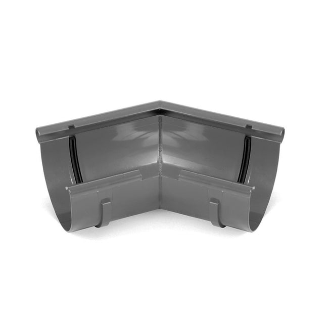 BRYZA PVC Narożnik zewnętrzny dowolny kąt 125 mm grafit