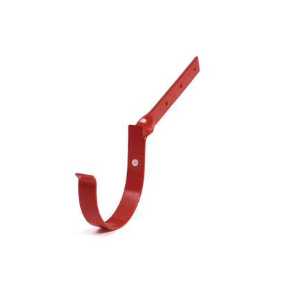 BRYZA PVC Hak rynnowy skręcony 125 mm czerwony