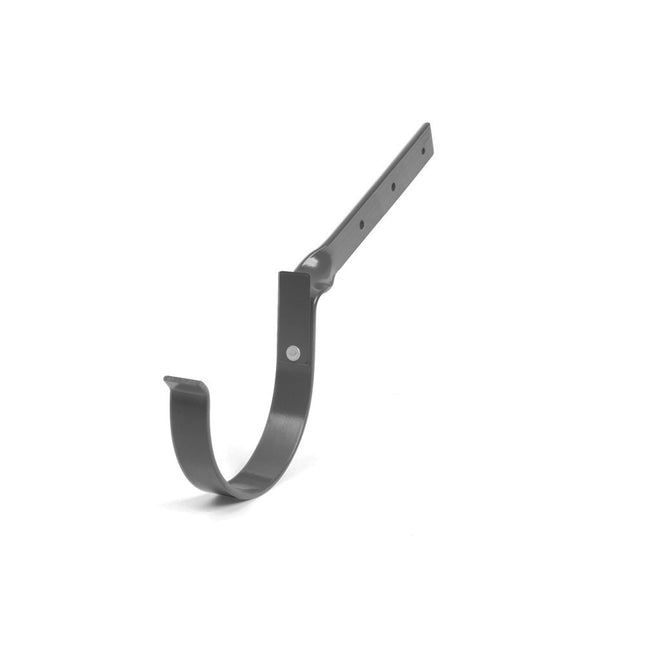 BRYZA PVC Hak rynnowy skręcony 75 mm grafit