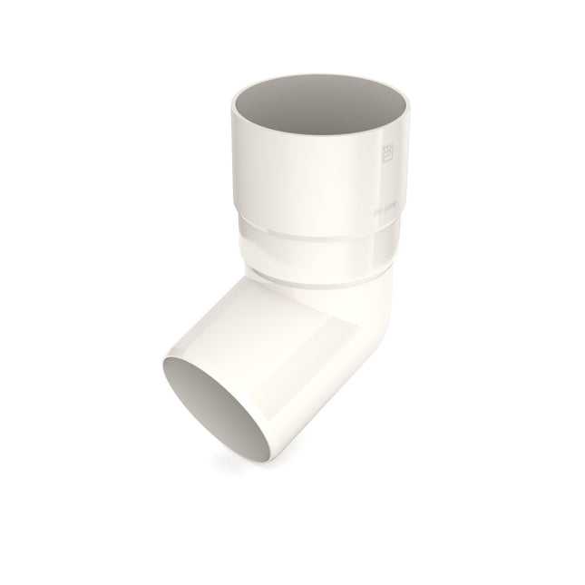 BRYZA PVC Kolano 90 mm biel