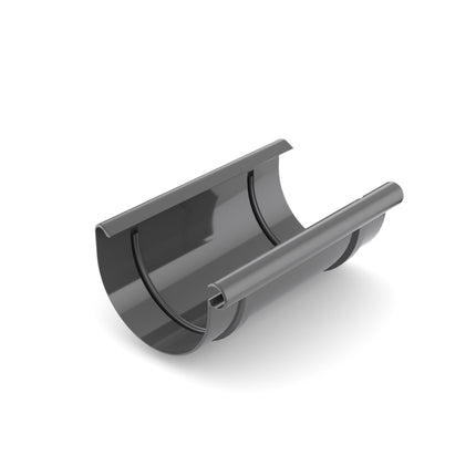 BRYZA PVC Złączka rynnowa 150 mm grafit