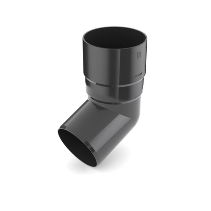 BRYZA PVC Kolano 63 mm grafit