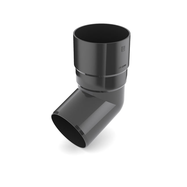 BRYZA PVC Kolano 63 mm grafit