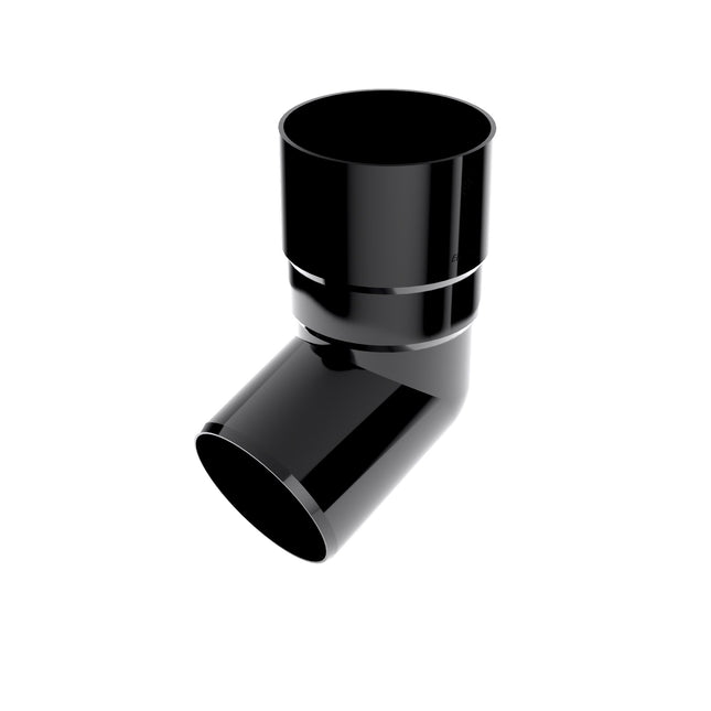 BRYZA PVC Kolano 90 mm czerń