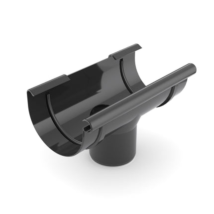 BRYZA PVC Lej spustowy 125/90 mm czerń