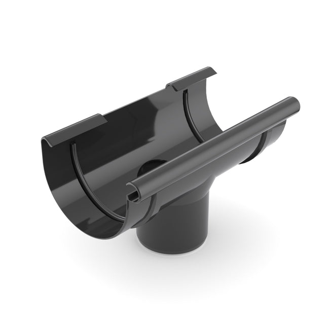 BRYZA PVC Lej spustowy 125/90 mm czerń