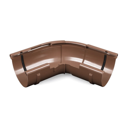 BRYZA PVC Narożnik zewnętrzny regulowany kąt 125 mm brąz