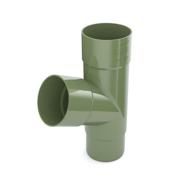 BRYZA PVC Trójnik 90/90/90 mm zieleń