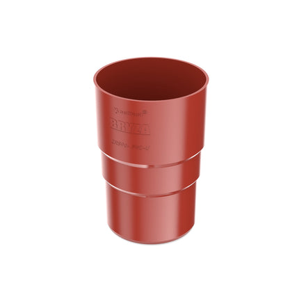 BRYZA PVC Złączka rury spustowej 90 mm czerwony