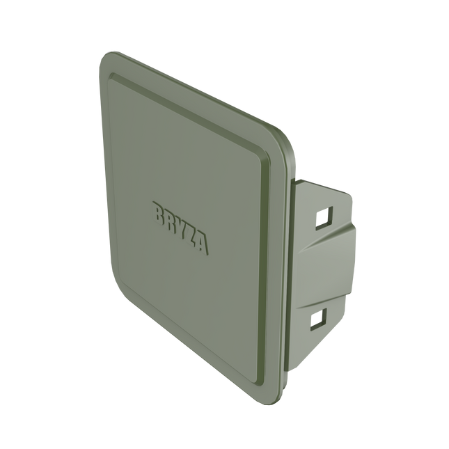 BRYZA PVC Pokrywa zatrzaskowa czyszczaka zieleń