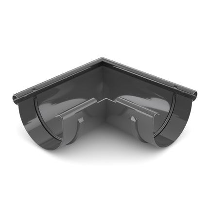 BRYZA PVC Narożnik zewnętrzny 75 mm grafit