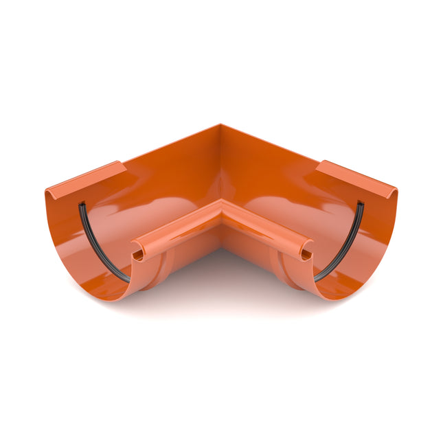 BRYZA PVC Narożnik wewnętrzny 125 mm cegła