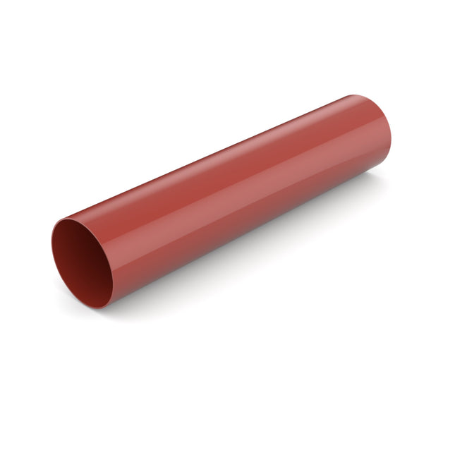 BRYZA PVC Rura spustowa 110 mm 3 m czerwony