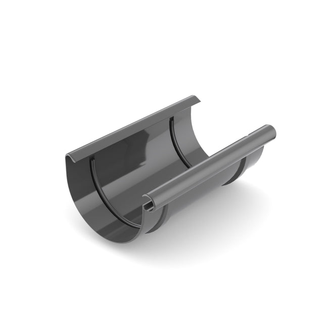 BRYZA PVC Złączka rynnowa 100 mm grafit