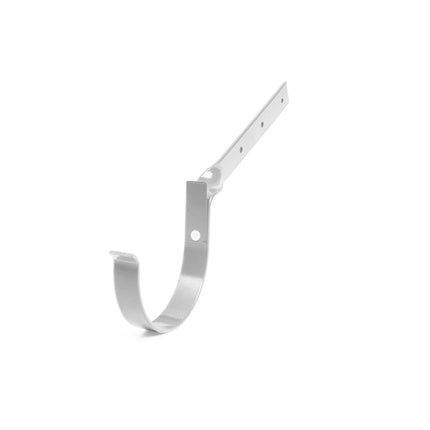 BRYZA PVC Hak rynnowy skręcony 150 mm biel