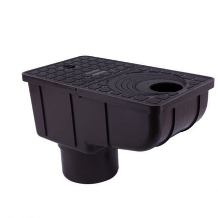 MARLEY Osadnik do rur 50, 75, 80, 90, 100, 110 i 125 mm, bez syfonu, ø110 mm brązowy
