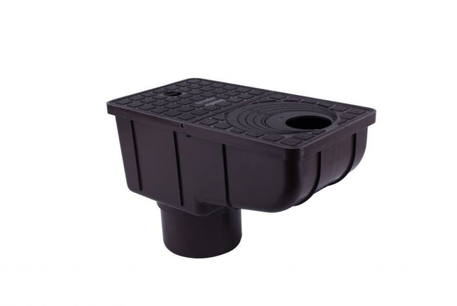 MARLEY Osadnik do rur 50, 75, 80, 90, 100, 110 i 125 mm, bez syfonu, ø110 mm brązowy